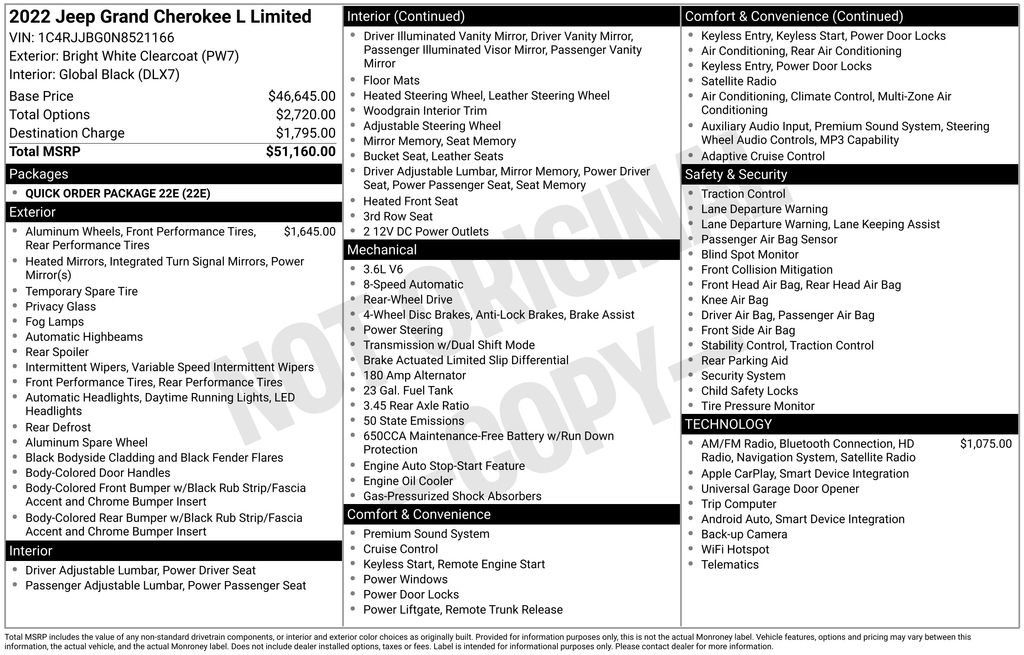 Used 2022 Jeep Grand Cherokee L Limited image 30