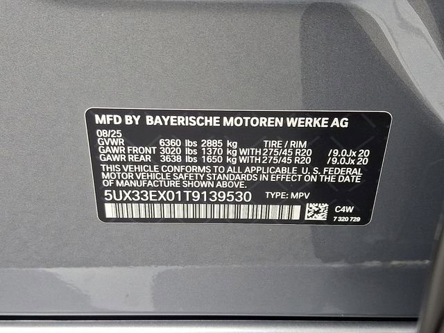 Certified 2026 BMW X6 xDrive40i AWD/4WD image 25