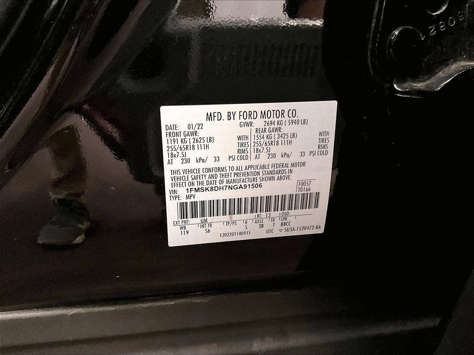 Used 2022 Ford Explorer XLT w/ Equipment Group 202A image 33