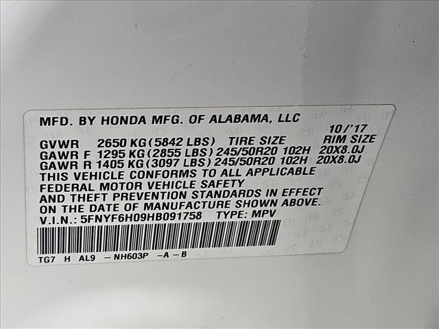 Used 2017 Honda Pilot Elite image 24