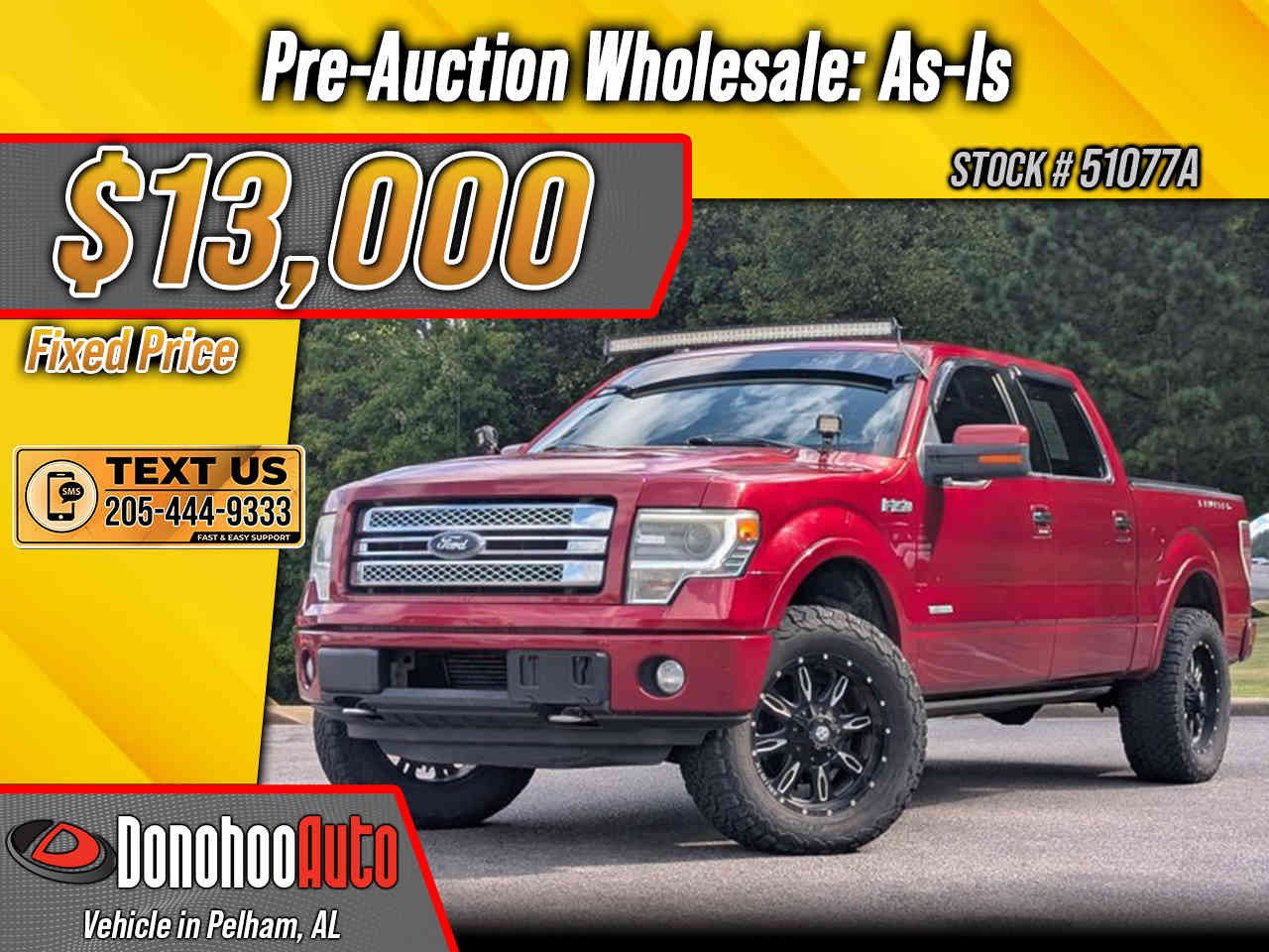 Used 2013 Ford F150 Limited AWD/4WD image 1
