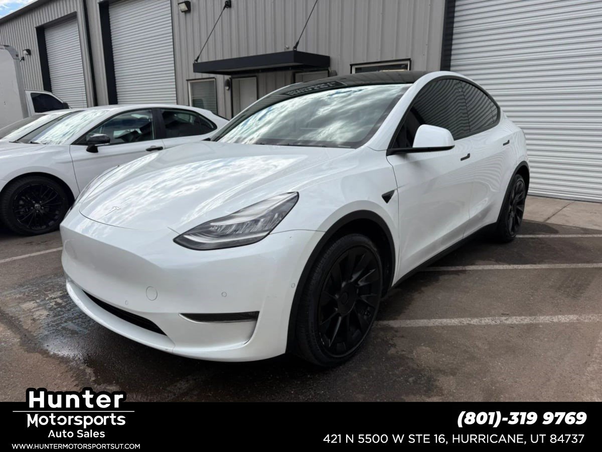 Used 2021 Tesla Model Y Long Range AWD/4WD image 1