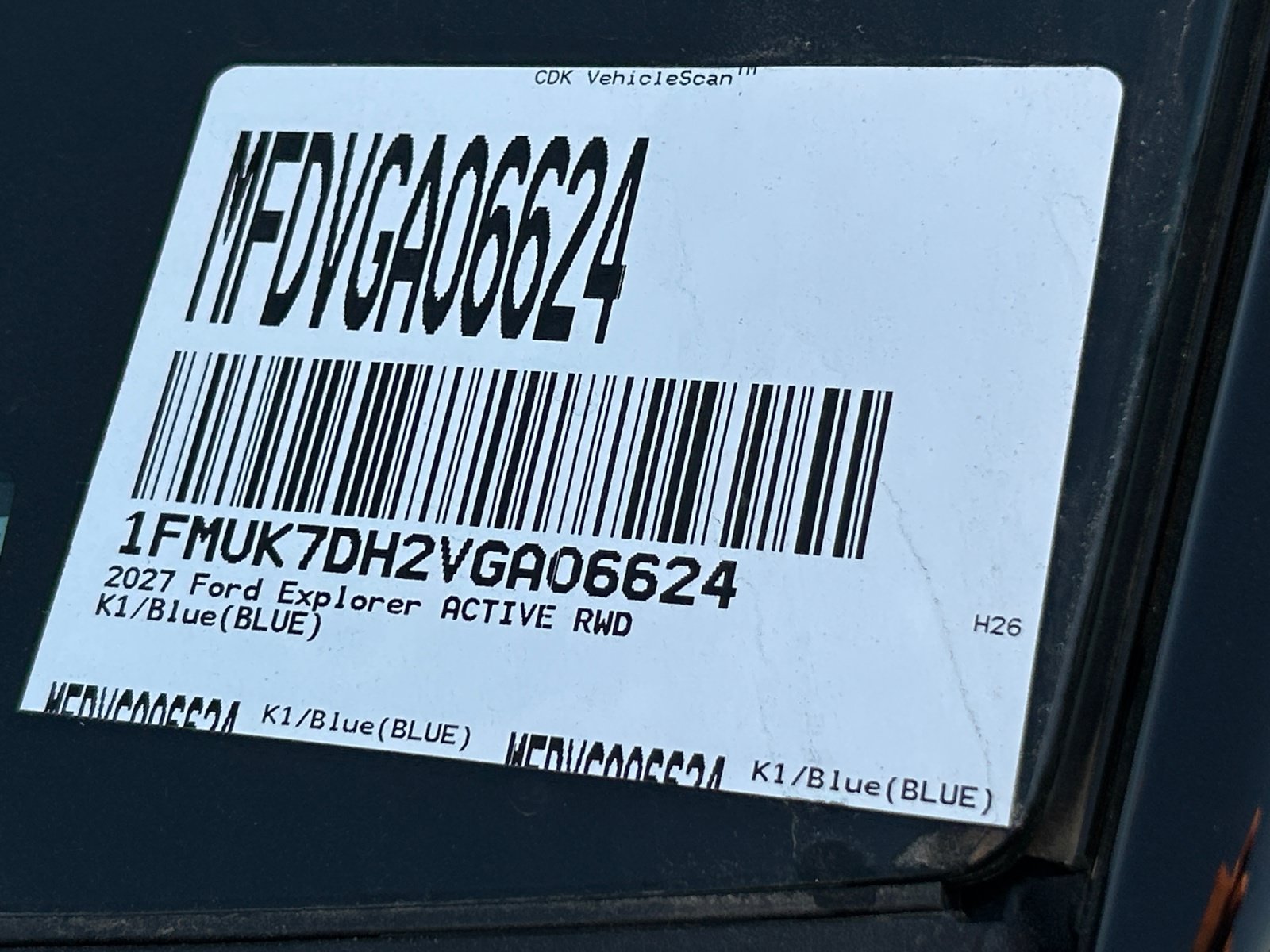 New 2027 Ford Explorer Active RWD image 31