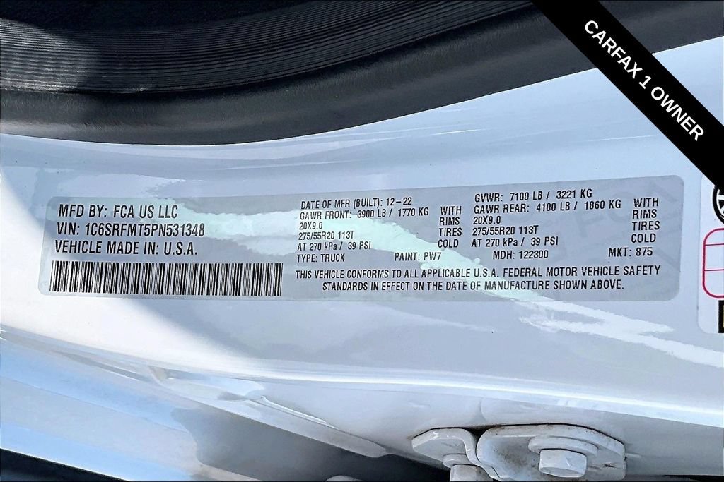 Used 2023 RAM 1500 Big Horn AWD/4WD image 18
