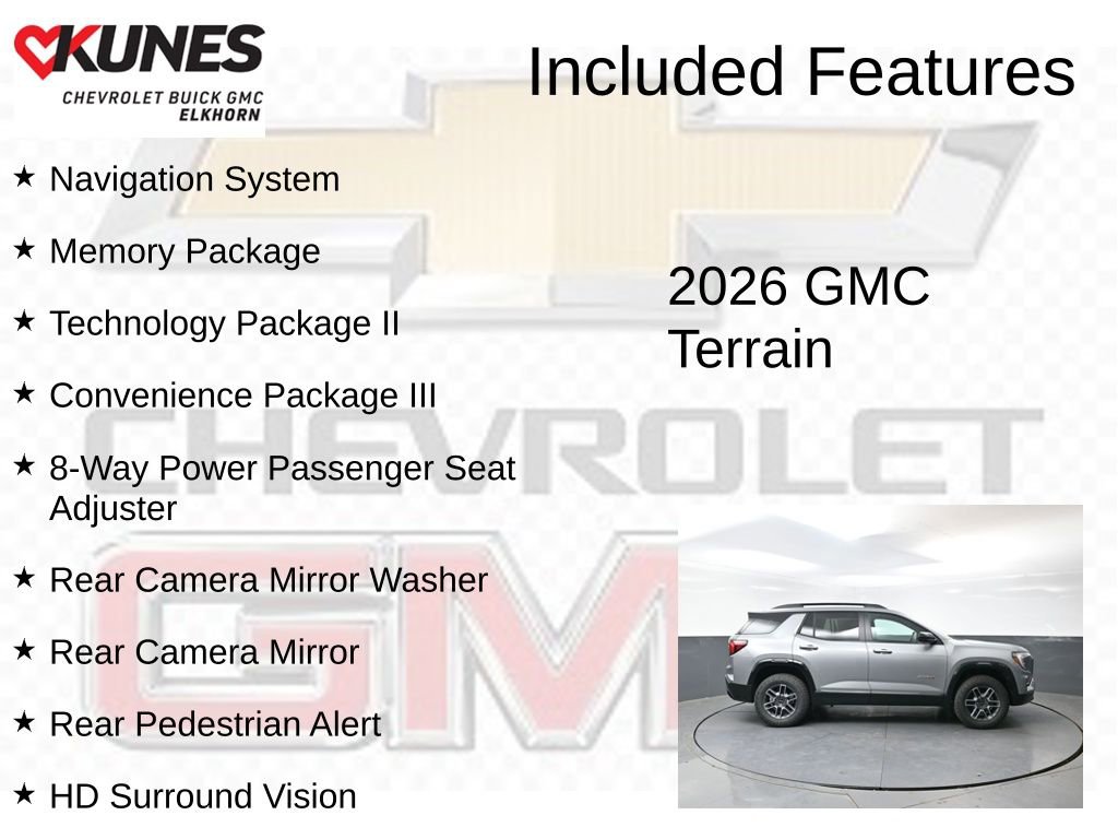 New 2026 GMC Terrain AT4 w/ Convenience Package III AWD/4WD image 2