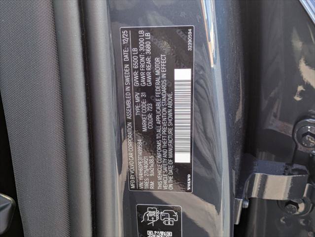 New 2026 Volvo XC90 T8 Plus w/ Protection Package AWD/4WD image 15