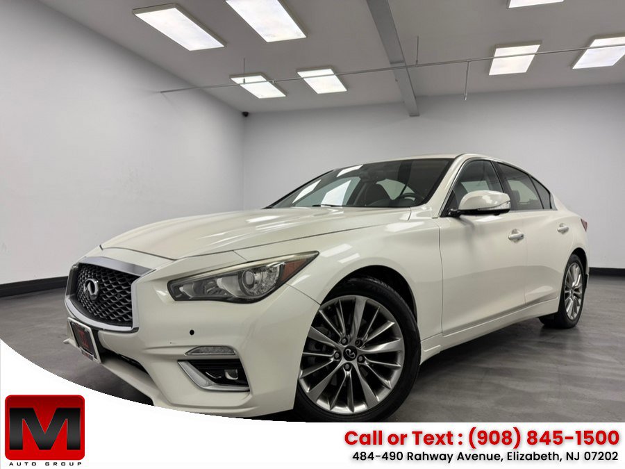 Used 2021 INFINITI Q50 Luxe w/ Cargo Package AWD/4WD image 1