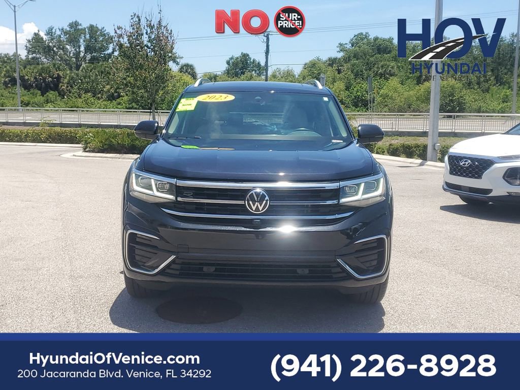 Used 2023 Volkswagen Atlas SEL Premium AWD/4WD image 3