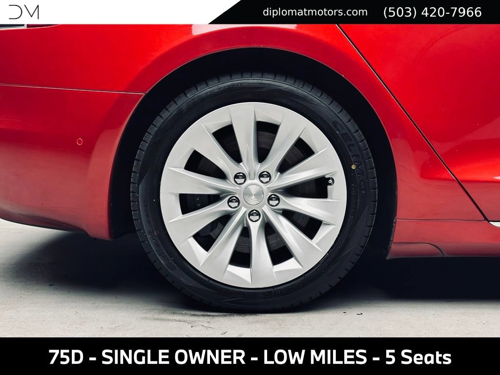 Used 2017 Tesla Model S 75D AWD/4WD image 39