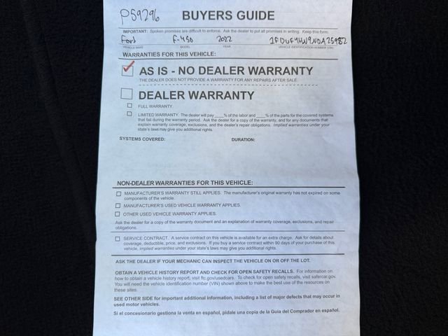 Used 2022 Ford F450 XLT AWD/4WD image 42
