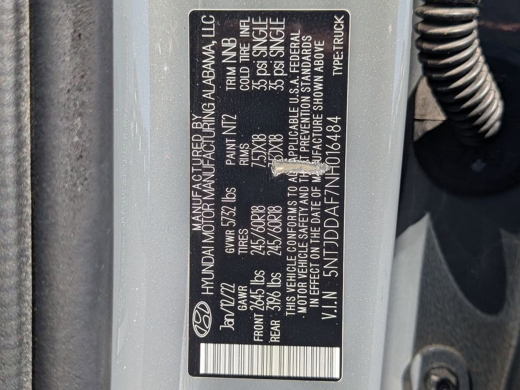 Used 2022 Hyundai Santa Cruz SEL Premium w/ Cargo Package image 22