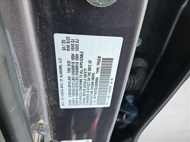 Used 2020 Honda Ridgeline RTL image 25