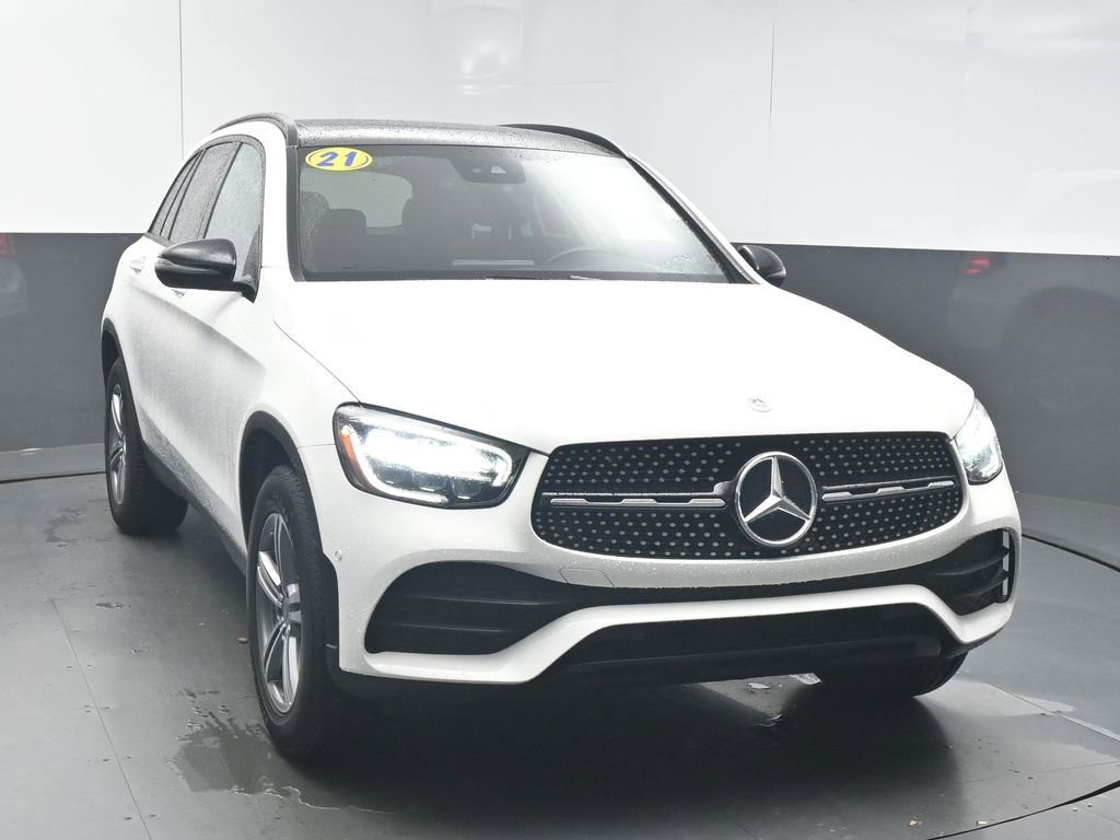 Used 2021 Mercedes-Benz GLC 300 w/ AMG Line image 2