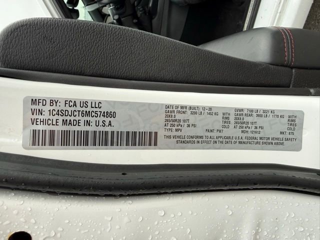 Used 2021 Dodge Durango R/T w/ Blacktop Package image 15