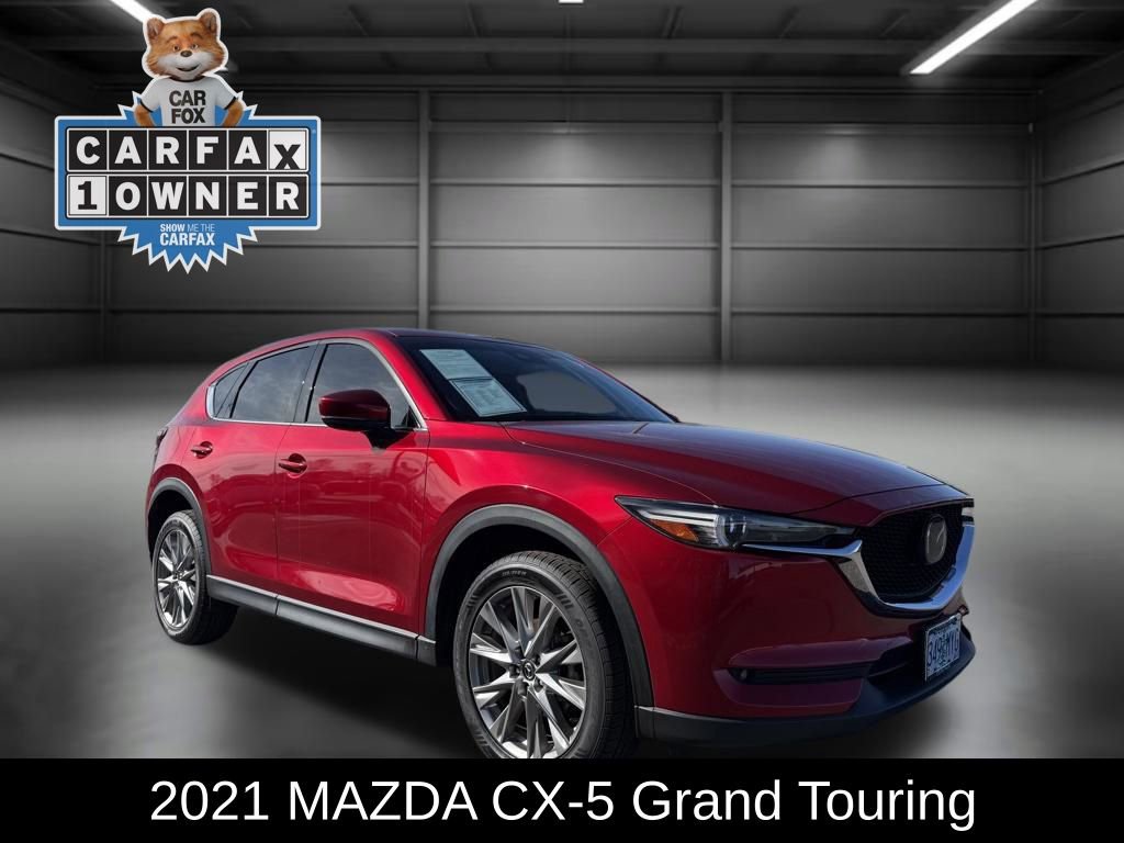 Used 2021 MAZDA CX-5 Grand Touring image 1