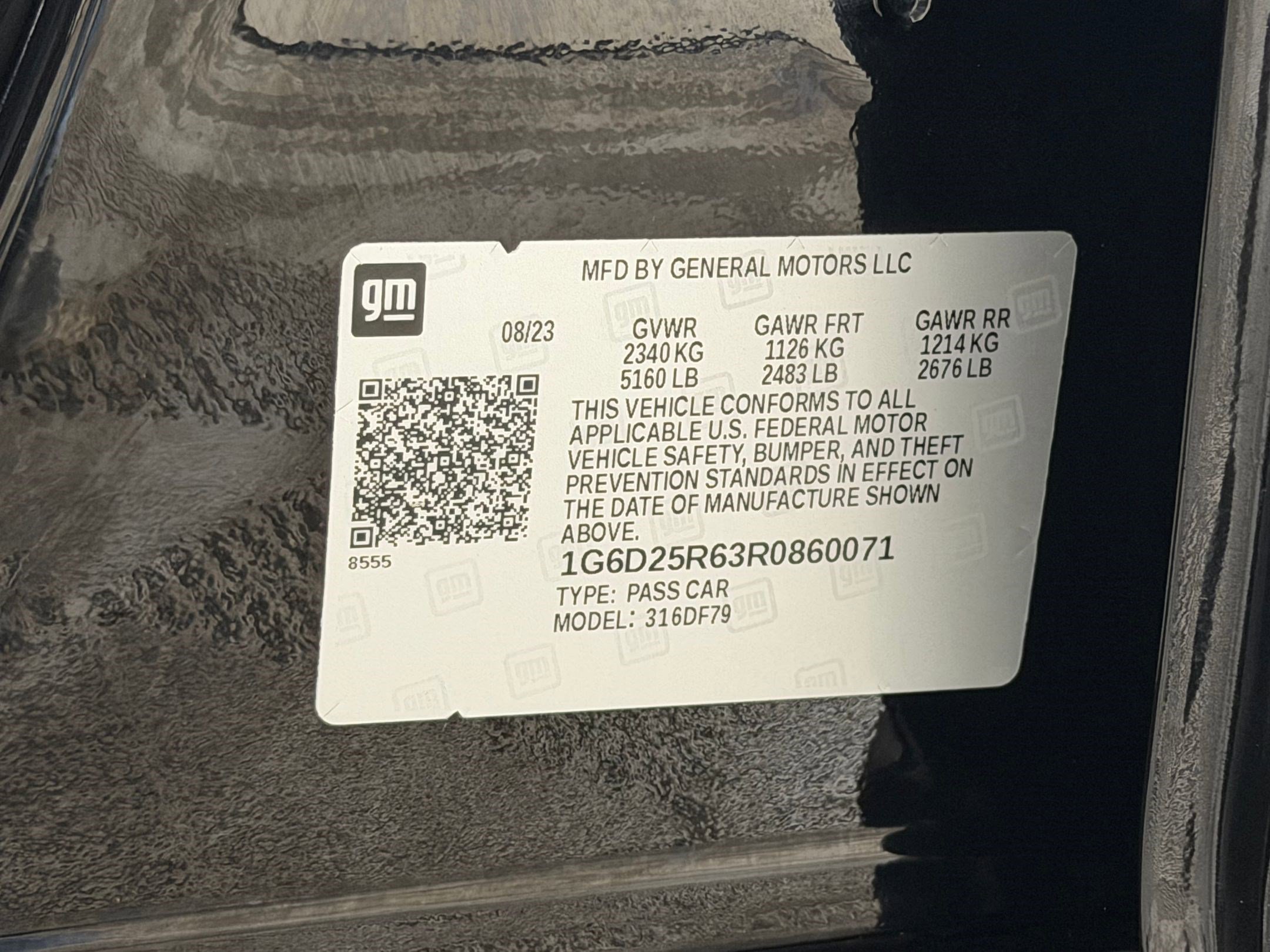 Used 2024 Cadillac CT5 V Blackwing w/ Parking Package RWD image 29