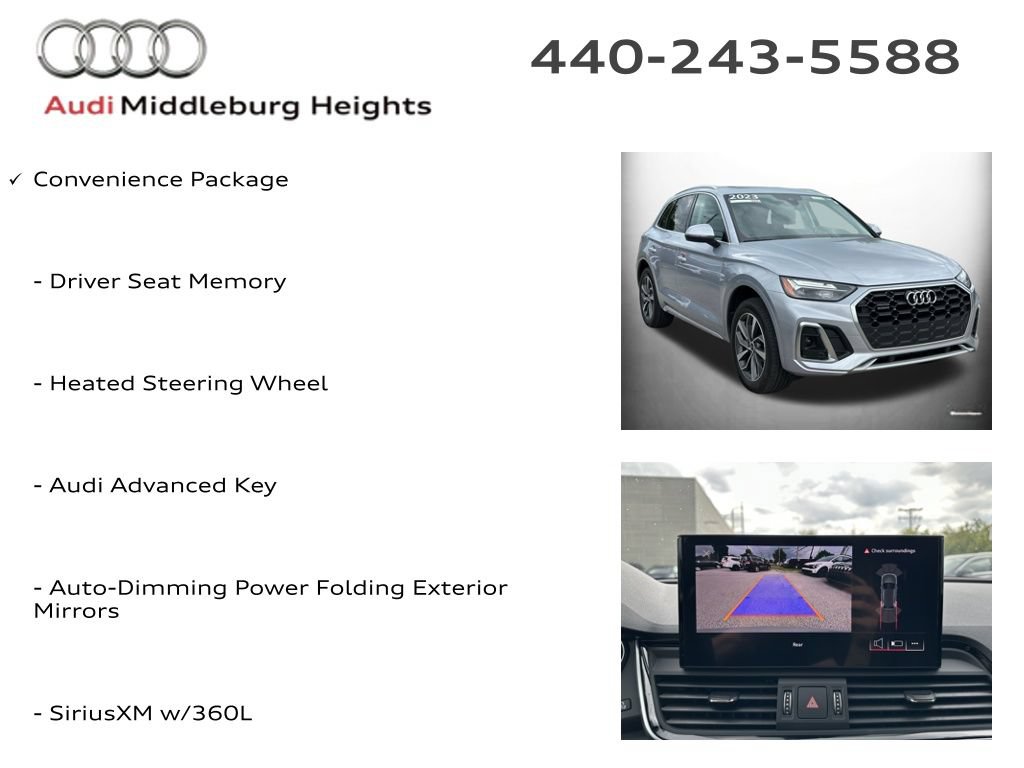 Certified 2023 Audi Q5 2.0T Premium w/ Convenience Package AWD/4WD image 7