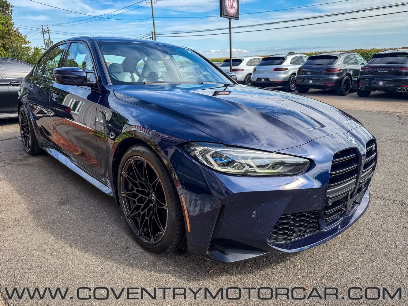 Used 2022 BMW M3 Competition w/ Executive Package AWD/4WD image 4
