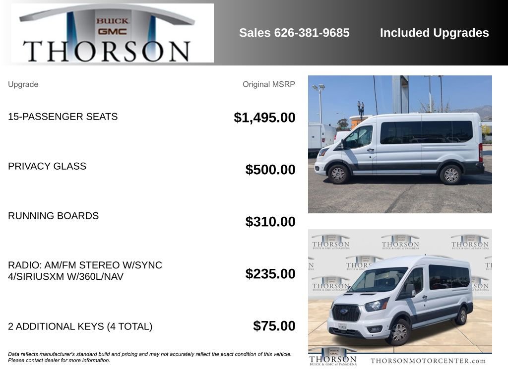 Used 2024 Ford Transit 350 XLT image 6