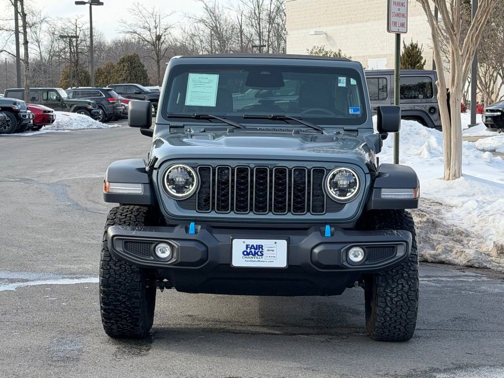 Certified 2025 Jeep Wrangler Unlimited Rubicon 4xe w/ Convenience Group image 4