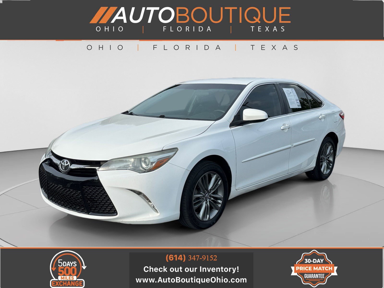 Used 2017 Toyota Camry SE