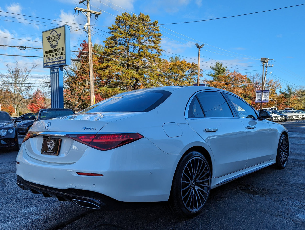 Used 2021 Mercedes-Benz S 580 4MATIC Sedan w/ AMG Line image 7