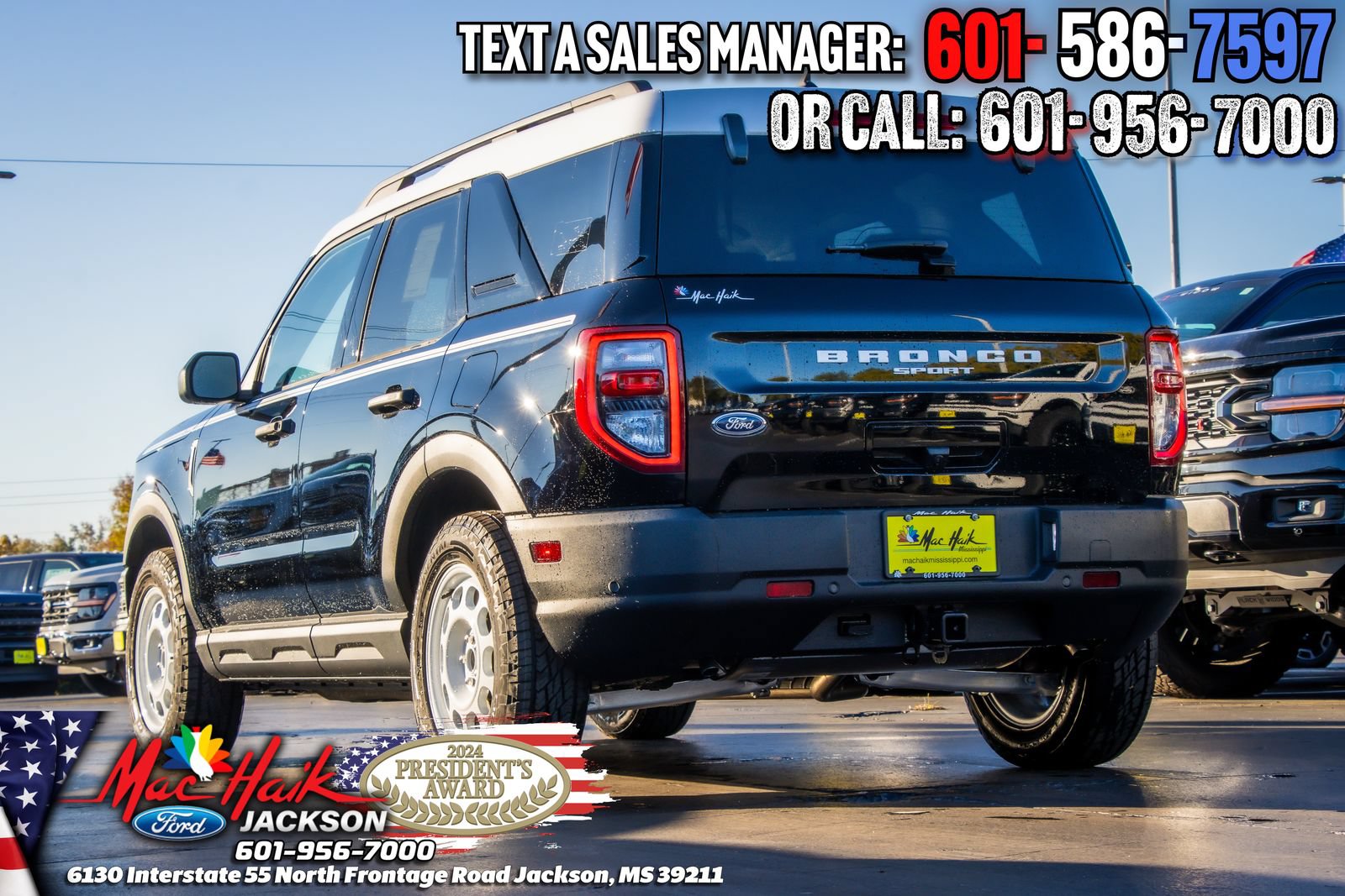 Certified 2025 Ford Bronco Sport Heritage w/ Convenience Package AWD/4WD image 6