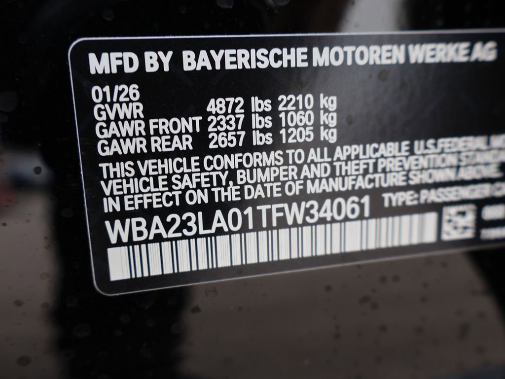 New 2026 BMW 330i xDrive Sedan w/ Premium Package AWD/4WD image 43