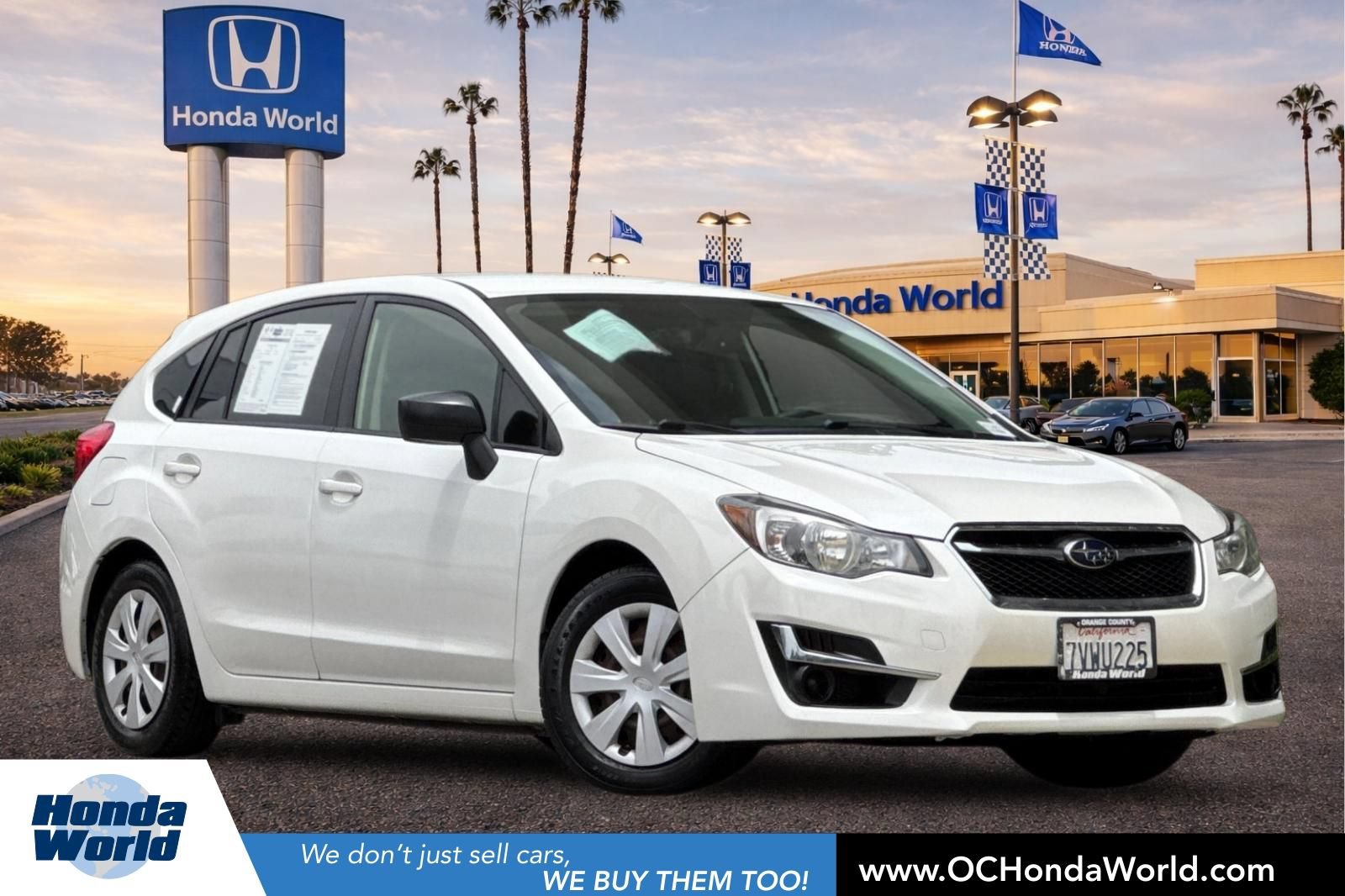 Used 2016 Subaru Impreza 2.0i