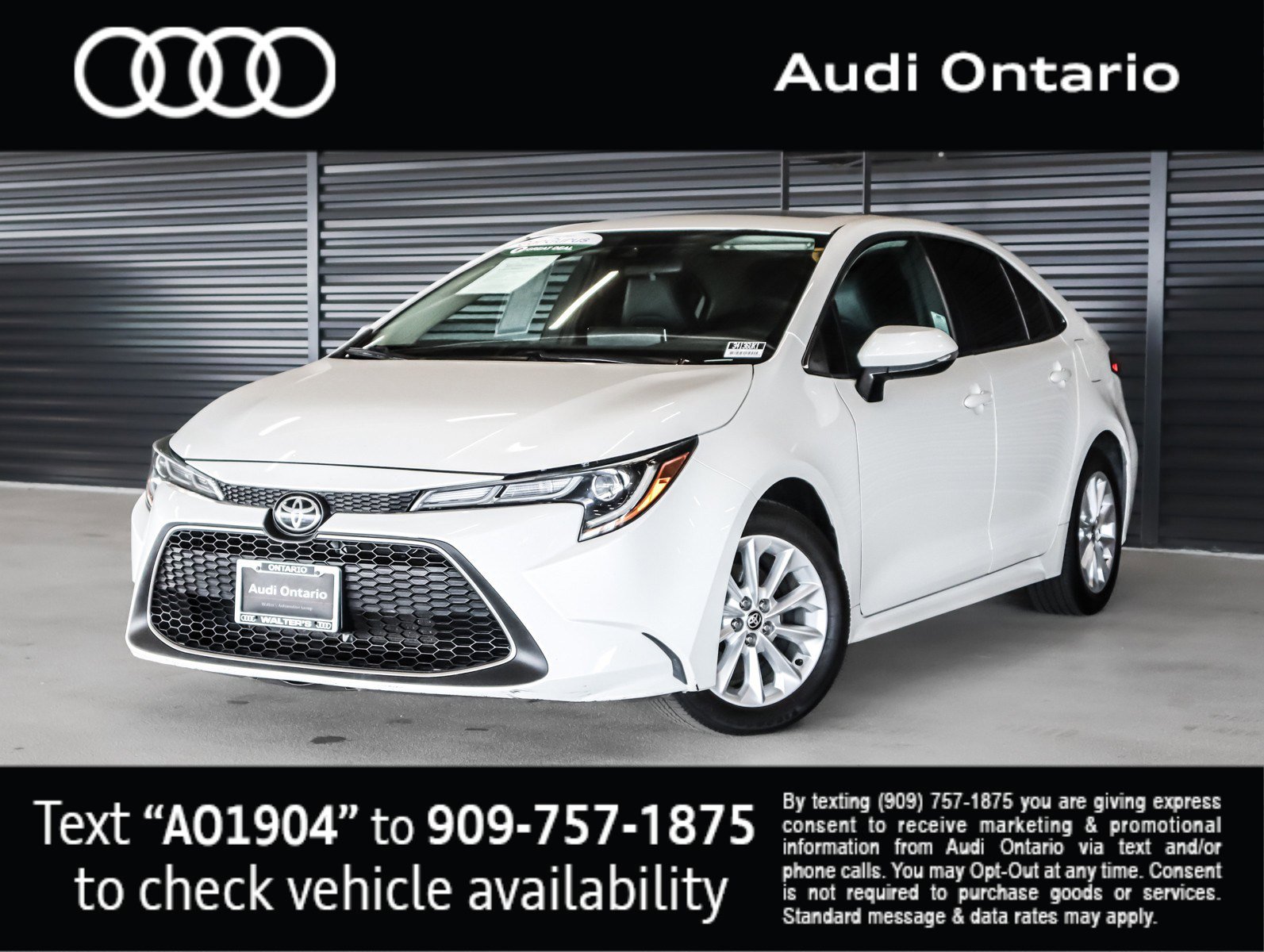 Used 2020 Toyota Corolla XLE w/ Carpet Mat Package (TMS)