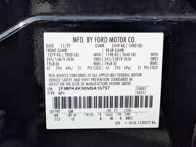 Used 2022 Ford Edge Titanium AWD/4WD image 26
