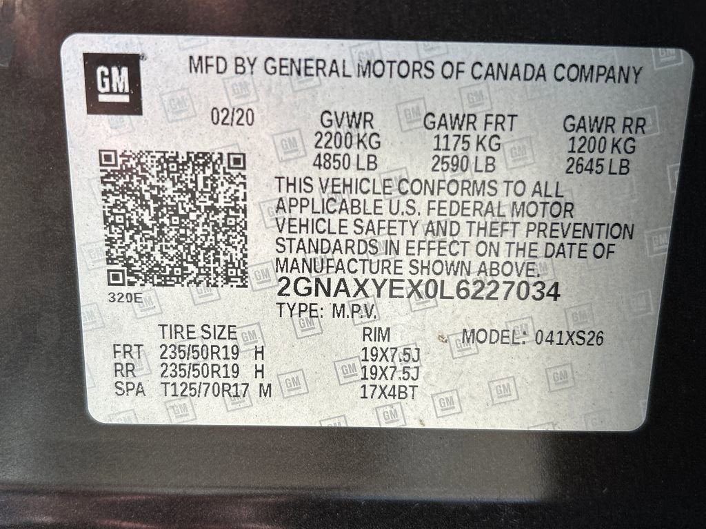 Used 2020 Chevrolet Equinox Premier image 33