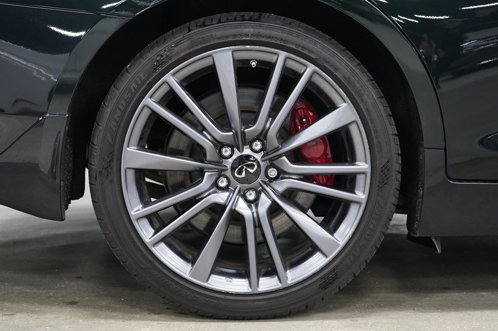 Used 2023 INFINITI Q50 Red Sport 400 w/ Black Opal Edition RWD image 40