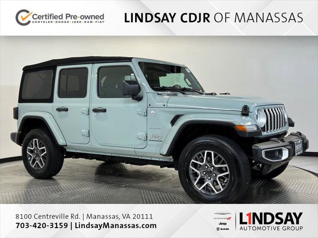 Certified 2024 Jeep Wrangler Sahara w/ Safety Group