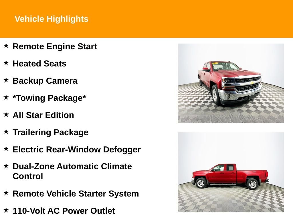 Used 2018 Chevrolet Silverado 1500 LT w/ All Star Edition image 2