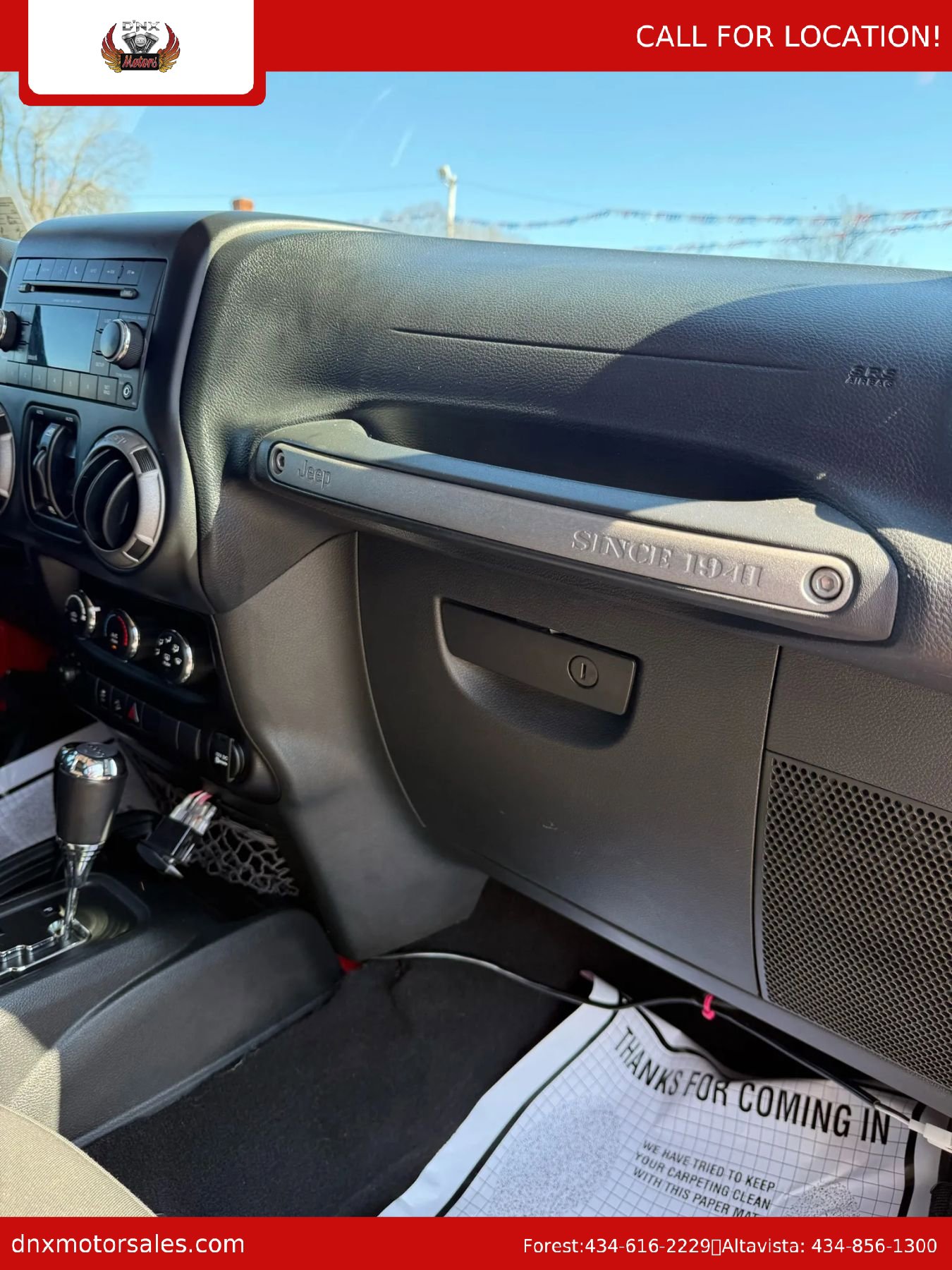 Used 2016 Jeep Wrangler Unlimited Sport w/ Quick Order Package 24S image 35