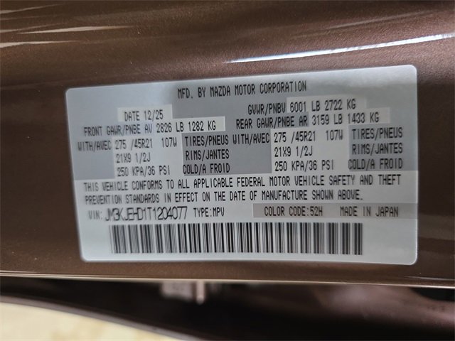 New 2026 MAZDA CX-70 3.3 Turbo w/ Premium Plus Pkg image 36