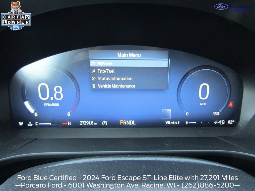 Certified 2024 Ford Escape ST-Line Elite w/ Premium Technology Package AWD/4WD image 18
