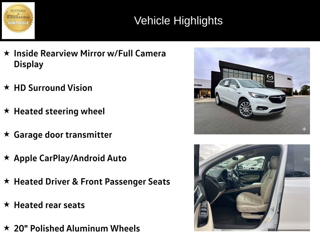 Used 2021 Buick Enclave Premium w/ Surround and Sites Package image 18