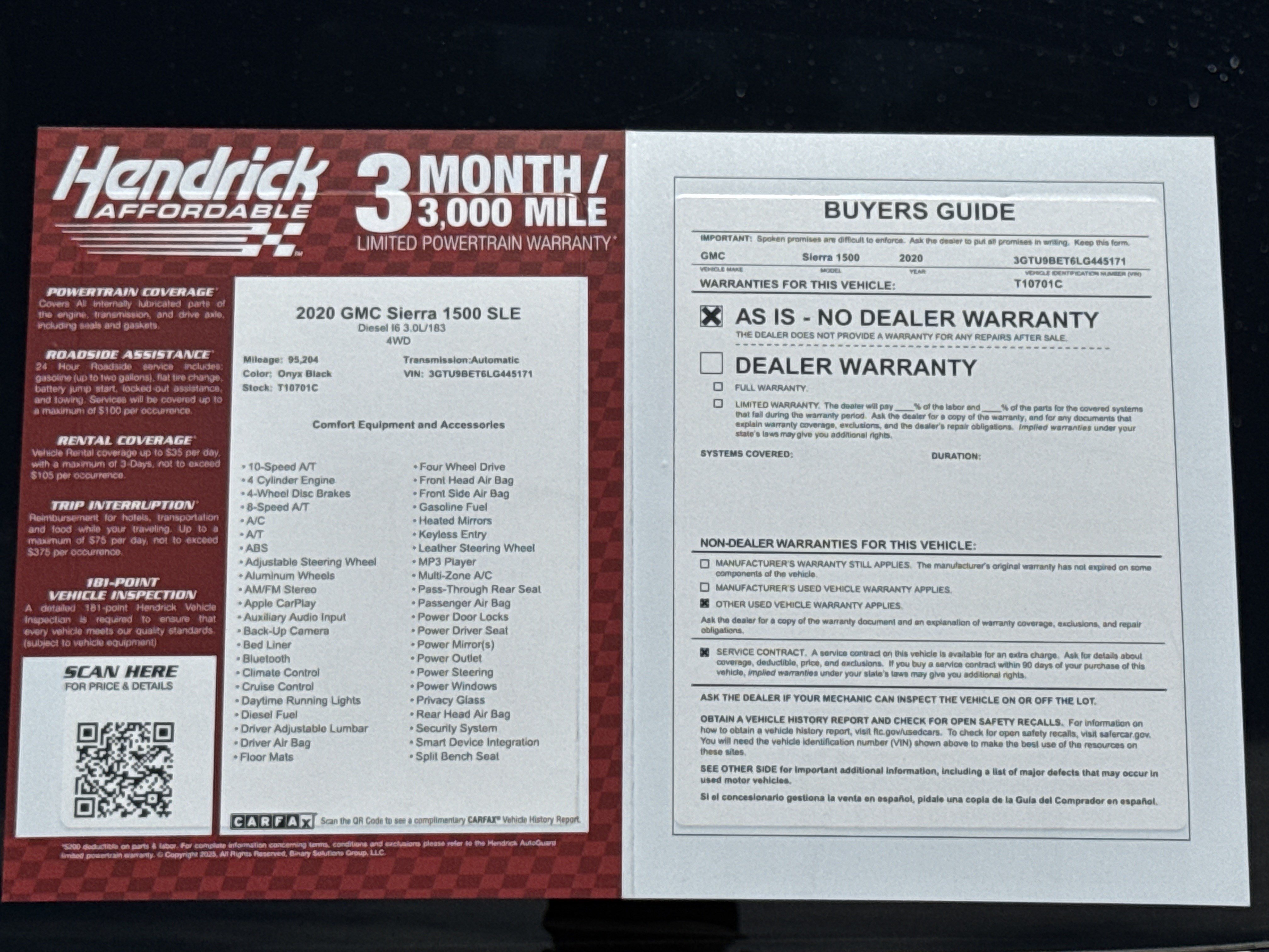Used 2020 GMC Sierra 1500 SLE w/ SLE Value Package AWD/4WD image 35