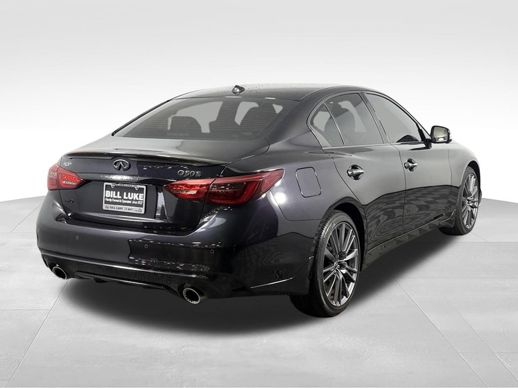 Used 2024 INFINITI Q50 Red Sport 400 w/ Black Opal Edition AWD/4WD image 10