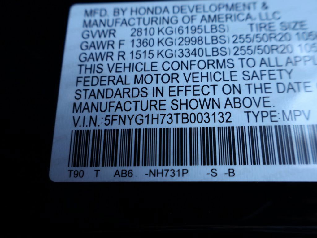 New 2026 Honda Pilot Touring image 37