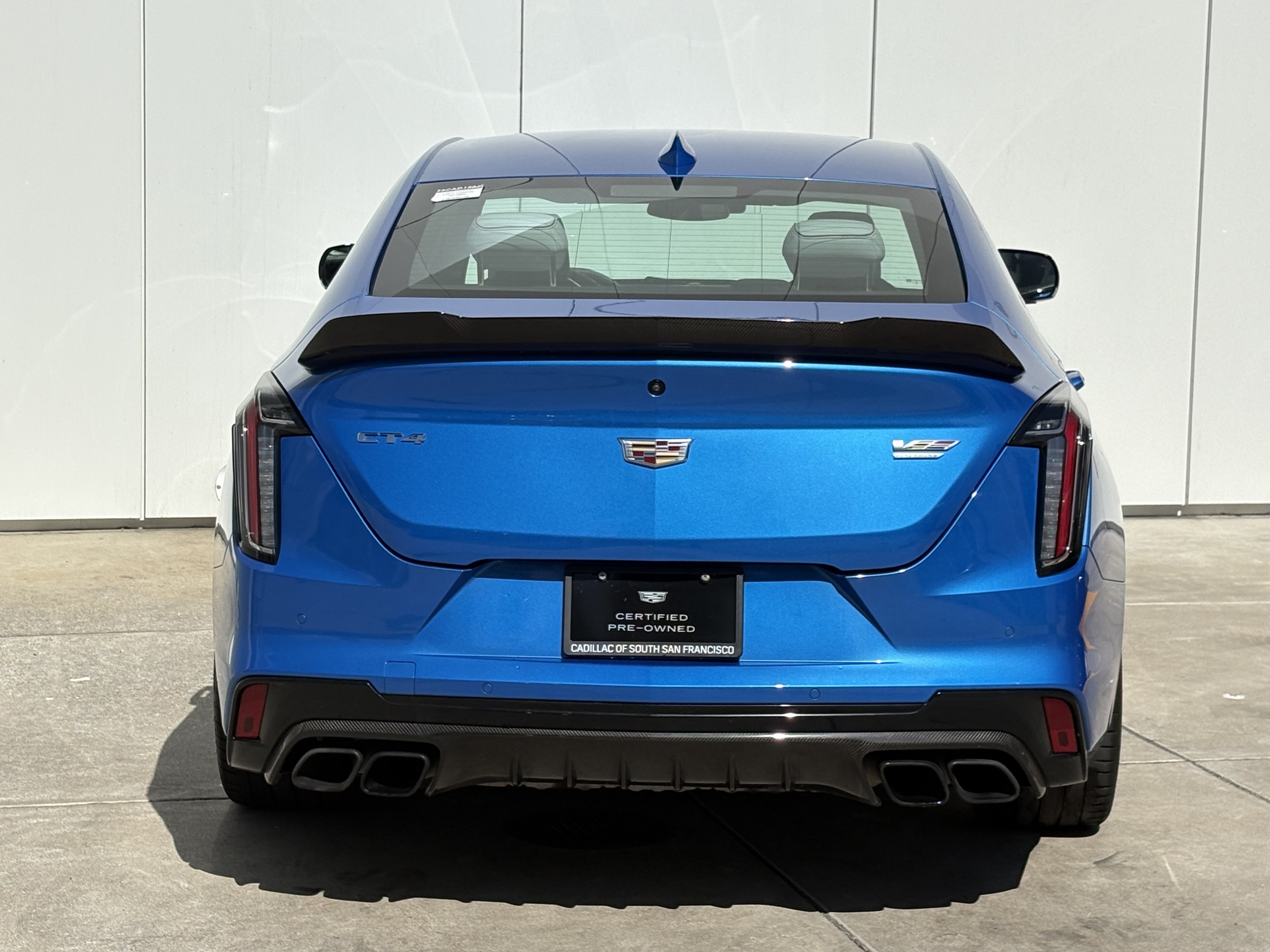 Certified 2025 Cadillac CT4 V Blackwing w/ Carbon Fiber 1 Package RWD image 8