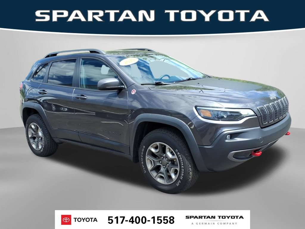 Used 2019 Jeep Cherokee Trailhawk w/ Cold Weather Group AWD/4WD image 4