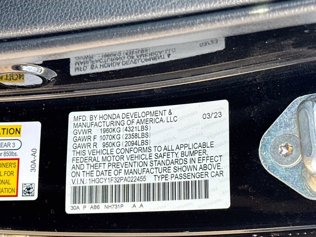 Used 2023 Honda Accord EX image 29