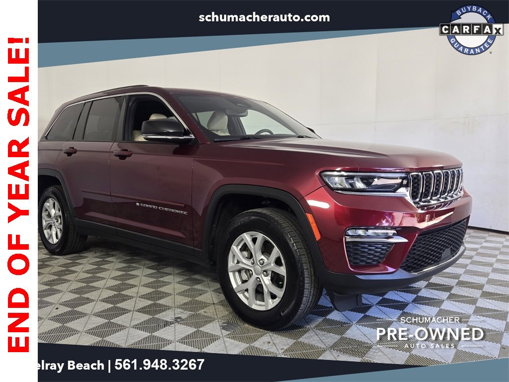 Used 2023 Jeep Grand Cherokee Limited w/ Trailer Tow Prep Group (B)