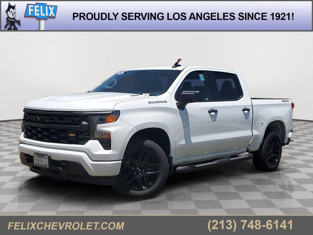 Used 2025 Chevrolet Silverado 1500 Custom w/ LPO, Utility Wall Package