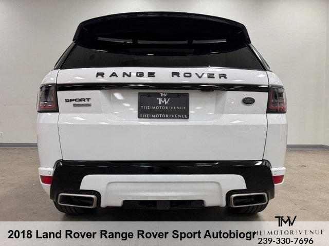 Used 2018 Land Rover Range Rover Sport Autobiography image 8