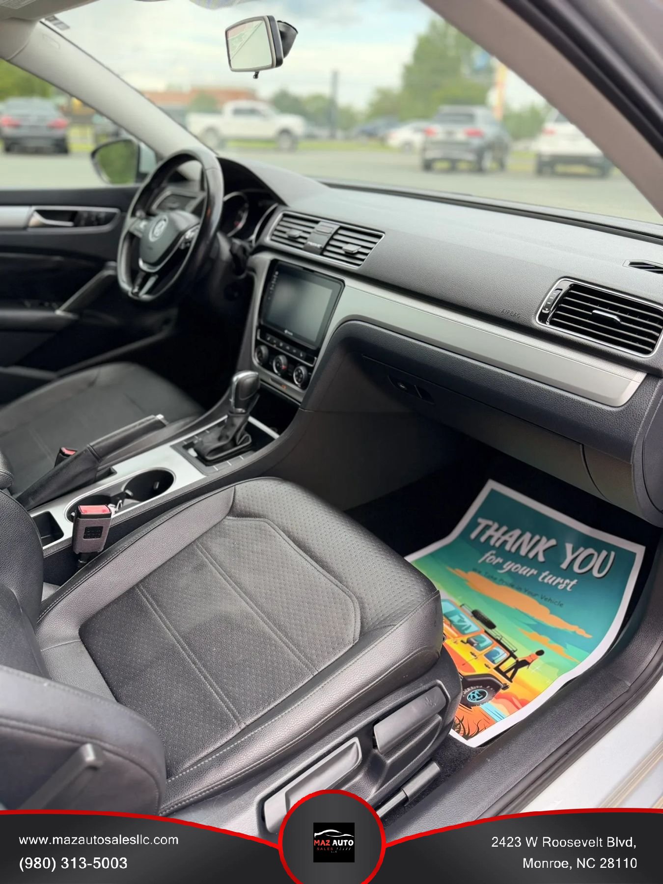 Used 2019 Volkswagen Passat 2.0T Wolfsburg w/ Wheels & Sunroof Package FWD image 17