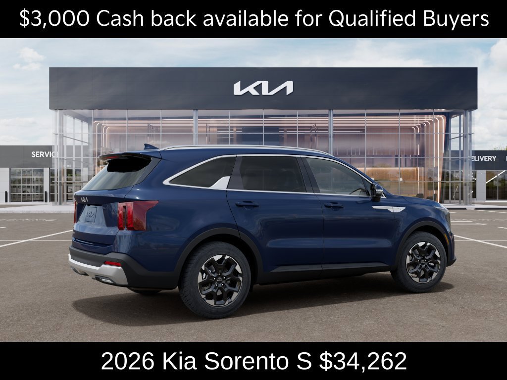 New 2026 Kia Sorento S w/ S Panoramic Sunroof Package FWD image 7